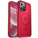 MOCCA Magnetic Shockproof for iPhone 15 Pro Max Case,Red