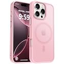 MOCCA Magnetic Shockproof for iPhone 16 Pro Max Case,Pink