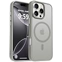 MOCCA Magnetic Shockproof for iPhone 16 Pro Case,Titanium Gray