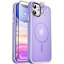 MOCCA Magnetic Shockproof for iPhone 11 Case,Light Purple