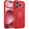 MOCCA Magnetic Shockproof for iPhone 17 Pro Max Case,Red