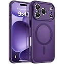MOCCA Magnetic Shockproof for iPhone 17 Pro Max Case,Deep Purple