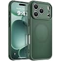 MOCCA Magnetic Shockproof for iPhone 17 Pro Case,Midnight Green