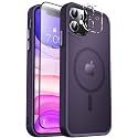 MOCCA Magnetic Shockproof for iPhone 11 Case,Deep Purple
