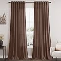 Mocha Mousse Curtains 102 Inches Long 2