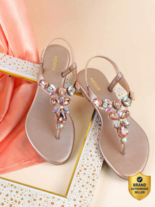 MOCHI EmbellishedGladiators Women Casual