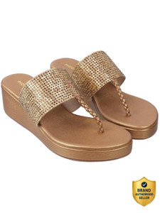 MOCHI EmbellishedOpenToe Women Wedges