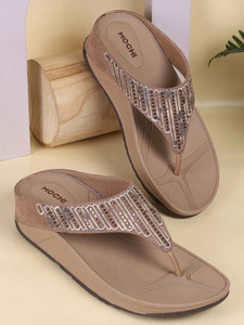 MOCHI EmbellishedOpenToeComfort Women Heels