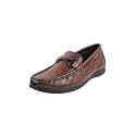 Mochi Men Elegant Leather Slip-On FormalLoafer Shoes
