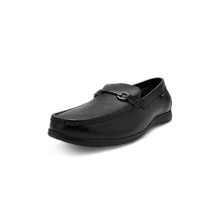 Mochi Men Faux Leather Casual Loafer Shoes