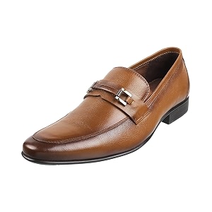 Mochi Men Leather Moccasin Formal Shoes