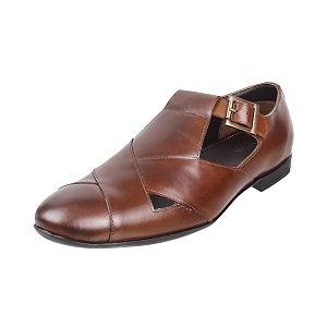 Mochi Men Leather Sandals 18-1366