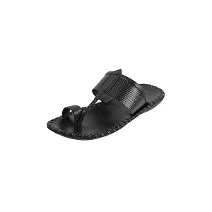 mochi men synthetic leather kolhapuri chappal