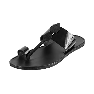 Mochi Mens Leather Kolhapuris