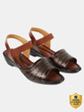 MOCHI TexturedLeatherWedgesWithLaserCuts Women Wedges
