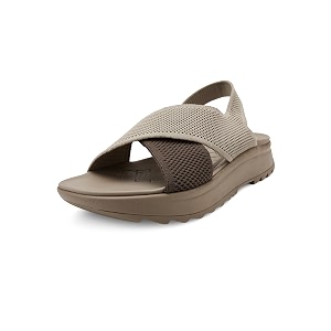 Mochi Womens Breathable Mesh Crisscross Straps Sandal