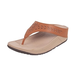 Mochi Womens Comfy Faux Leather Cutout Flat