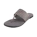 Mochi Women39s Kolhapuri Inspired Faux Leather Flat