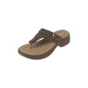 Mochi Women39s Thong Sandals with Perforated Strap