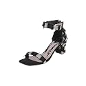 Mochi Women Ankle Strap Block Heel Fashion