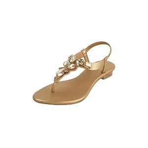 Mochi Women Back Strap closure Fashion Sandal