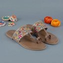 MOCHI Women Casual Sandal Beige 3