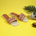 MOCHI Women Casual Sandal Beige 4