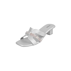Mochi Women Faux Leather Glamorous Strap Block