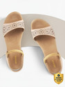 MOCHI Women Flats Sandal Beige 3