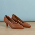 MOCHI Women Heels Sandal Tan 7