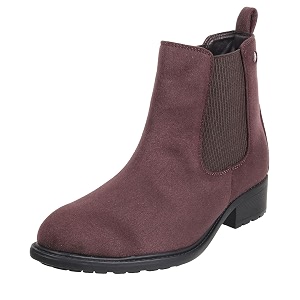 Mochi Women Leather Ankle Boot