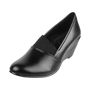 Mochi Women Leather Pump Heels