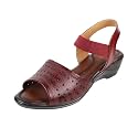 Mochi Women Synthetic Leather comfort Sandal