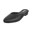 Mochi Women Synthetic Leather Mules