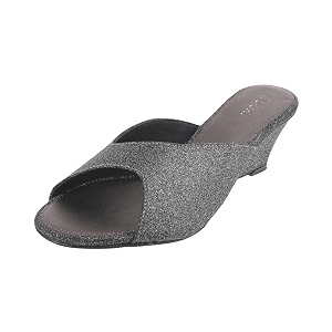 Mochi Womens Metallic Fashion Heel Sandals