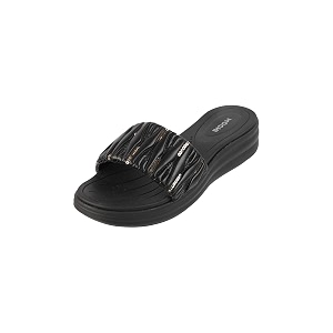 Mochi Women Wedge Heel Fashion Slip-on Sandal