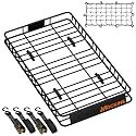 Mockins 50"x36"x4.5" Extendable Car &amp; SUV Rooftop Cargo Carrier 250Lbs Cap