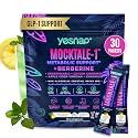 MOCKTALE-1 GLP-1 Supplement, Support Natural GLP 1 Production Drink for Weight Loss, Appetite Control & Metabolic, with Berberine, Akkermansia, Ceylon Cinnamon, Lemon Mint Flavor, 30 Packets (Purple)