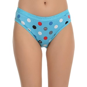 Mod Shy Full Coverage Polka Printed