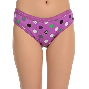 Mod Shy Full Coverage Polka Printed