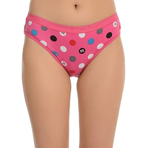 Mod Shy Full Coverage Polka Printed