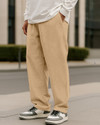 Moda Rapido Men Regular Fit Beige Cotton