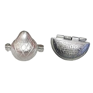 modak maker amp gujiya maker set of 2  aluminium modak mould gujiya mould momos karanji amp dumpling maker  easy press sweet maker tool for festivals amp pooja sweets