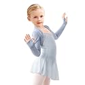 Modal Girls Kids Ballet Shrug Sweater Open Front Athletic Bolero Cardigan