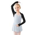 Modal Girls Kids Ballet Shrug Sweater Open Front Athletic Bolero Cardigan