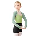 Modal Girls Kids Ballet Shrug Sweater Open Front Athletic Bolero Cardigan