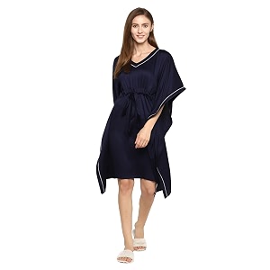 Modal Satin Ultra Soft Kaftan Dress for