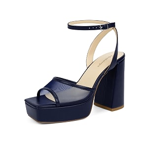 Modatope Platform Heels for Women Chunky Heel
