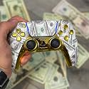 MODDEDZONE Custom Wireless Controller compatible with PS5