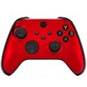 MODDEDZONE Custom Wireless UNMODDED Controller for Xbox One S/X and PC with Exclusive and Unique Designs - The Perfect Gaming Gift for Enthusiasts, Expertly Crafted in the USA - Chrome Red